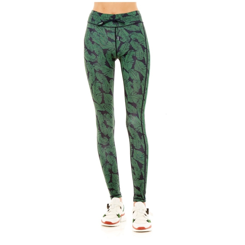 The Upside Palm Leaf Print Yoga Pants